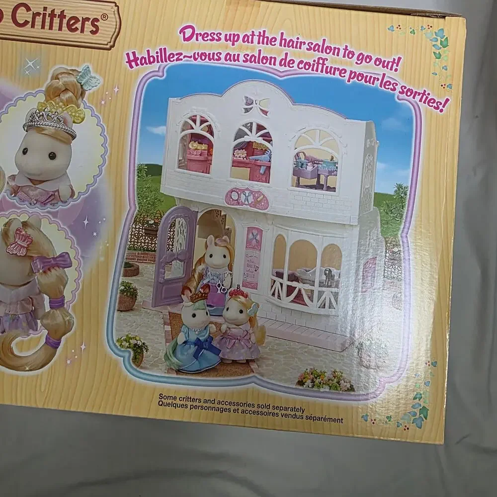 NEW Calico Critters Pony's Stylish Salon Sally Pony - Picture 4 of 10